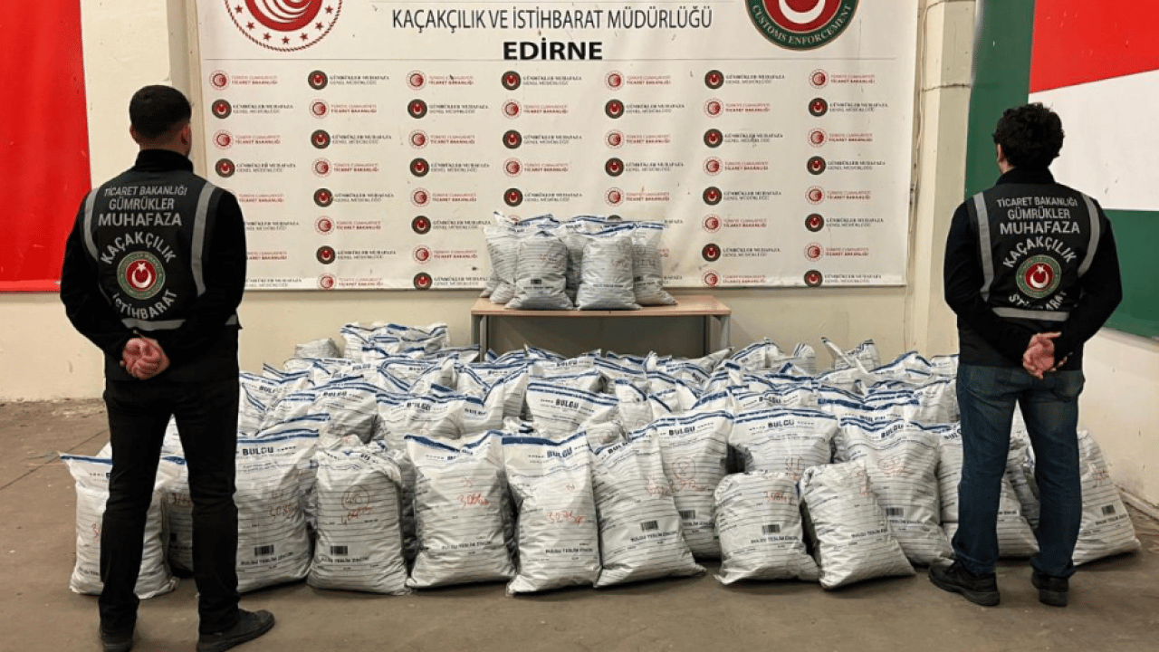 Gümrükte dev operasyon: 1,6 milyar liralık uyuşturucu ele geçirildi