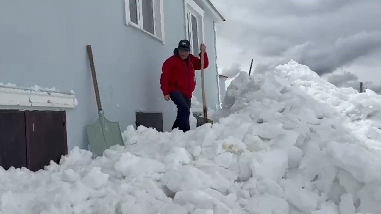Foto - Gümüşhane’de akıl almaz olay: Ayılar artık 2. katların penceresinden giriyor
