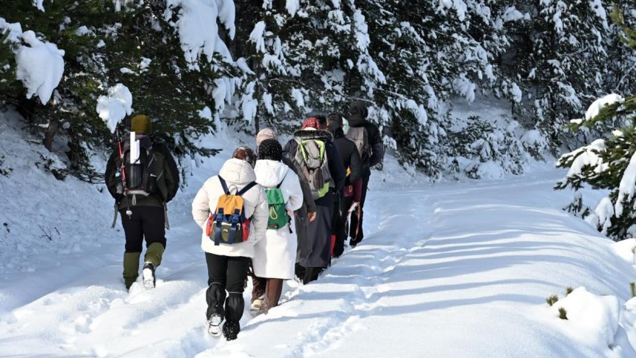Foto - Gümüşhane'de stresini atmak isteyenler Torul’un zirvelerine tırmandı