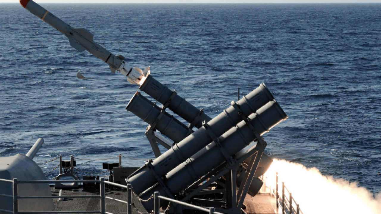 Foto - Gündem oldu yine: Tayvan ilk Harpoon Gemisavar Füzesi sevkiyatını ABD'den teslim aldı