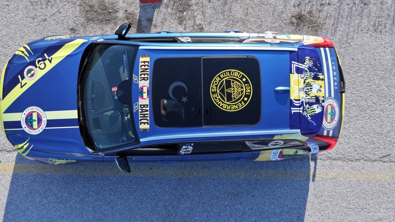 Foto - Gurbetçinin Fenerbahçe sevgisi