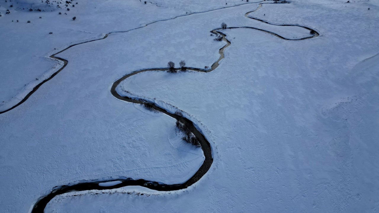 Foto - Güzeldere menderesleri kartpostala döndü! Burası İsviçre değil Bitlis