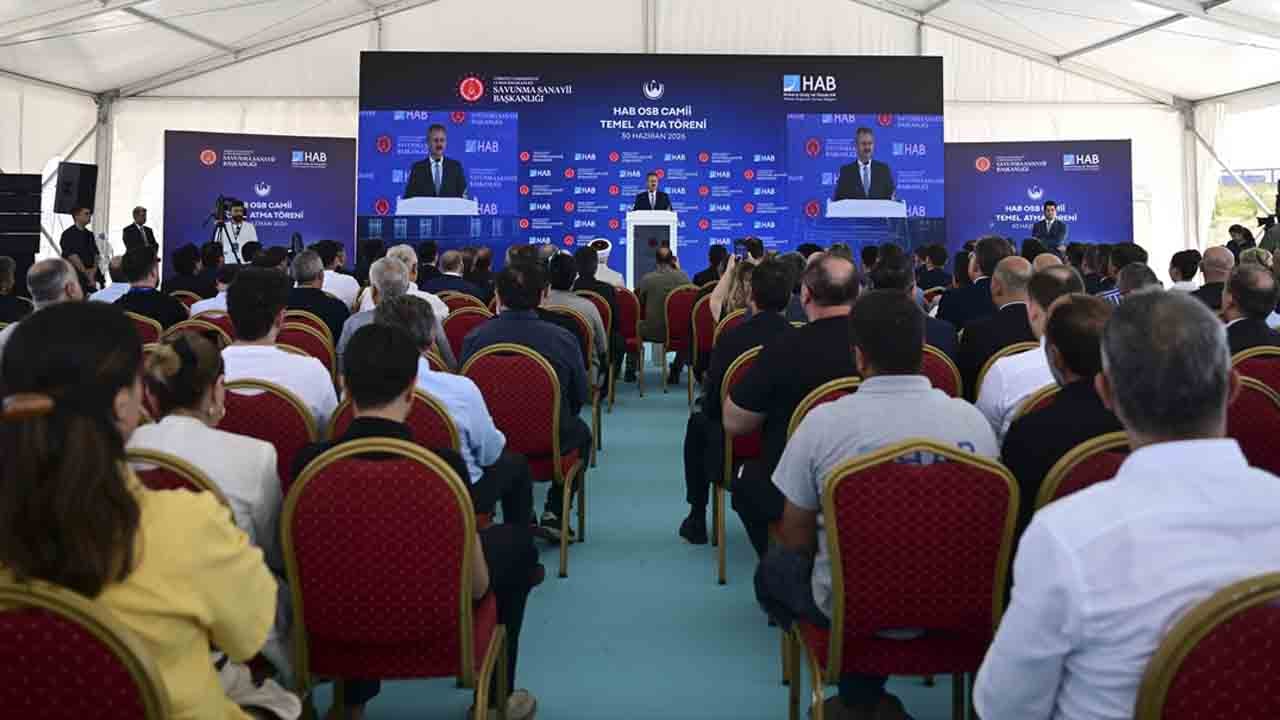 Foto - HAB camisi'nin temelleri atıldı: 7 bin 240 kişi ibadet edebilecek