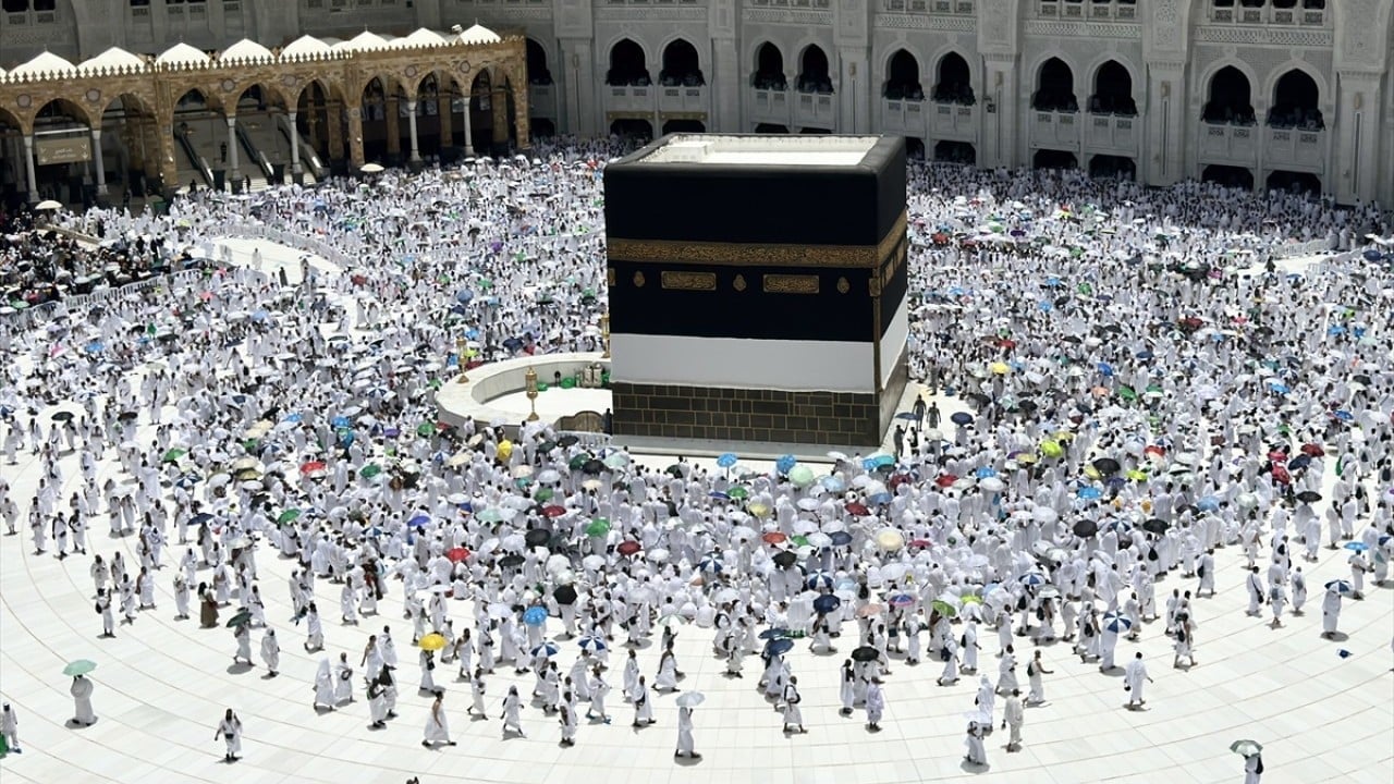Foto - Hacı adayları Kurban Bayramı öncesi son cuma namazını Kabe'de kıldı