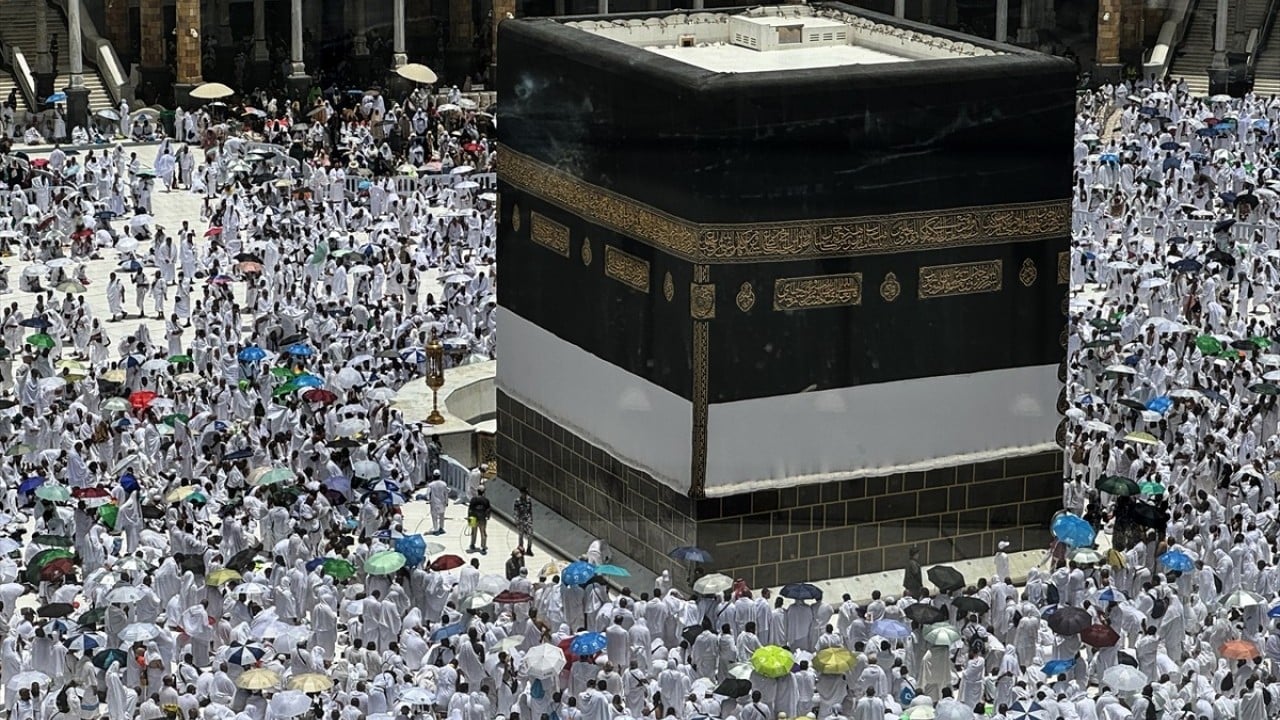 Foto - Hacı adayları Kurban Bayramı öncesi son cuma namazını Kabe'de kıldı