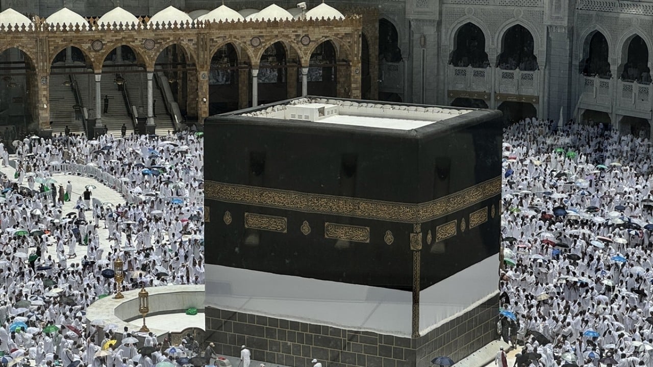 Foto - Hacı adayları Kurban Bayramı öncesi son cuma namazını Kabe'de kıldı