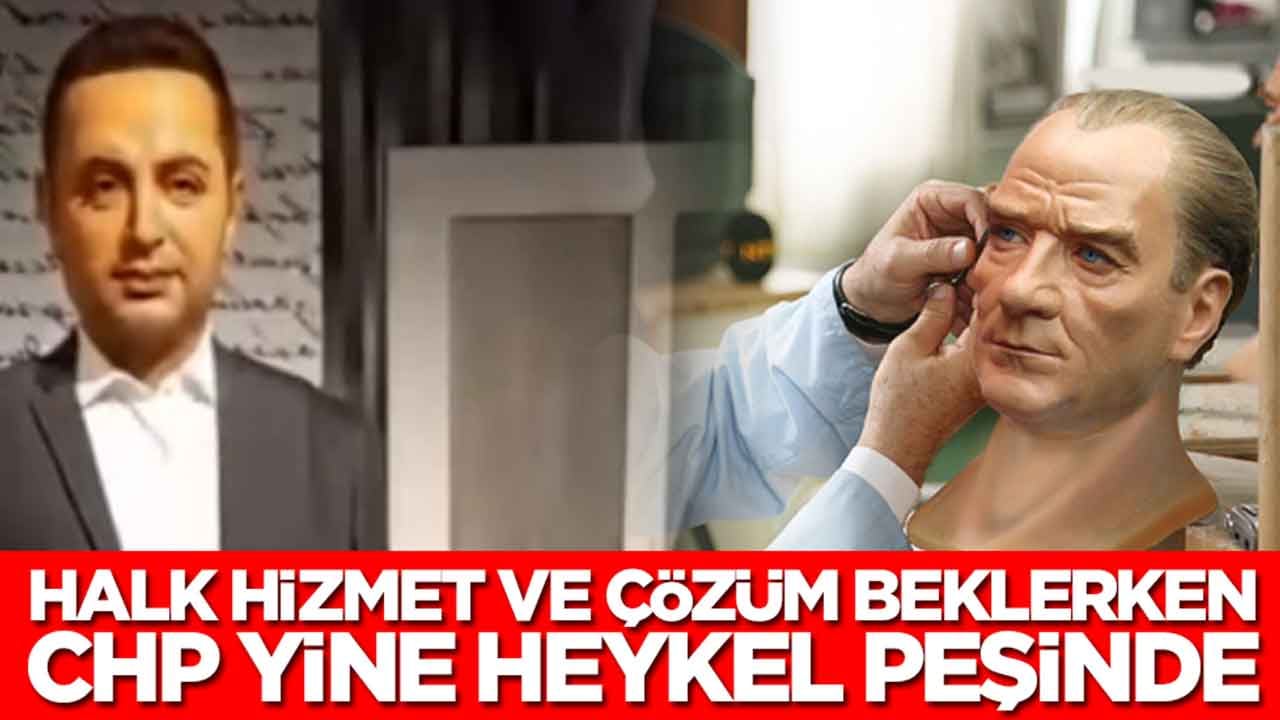 Halk hizmet ve çözüm beklerken CHP yine helkel peşinde
