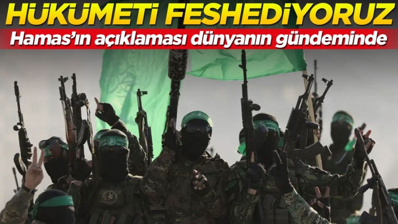 Hamas'tan dünyanın konuştuğu açıklama: Hükümeti feshediyoruz