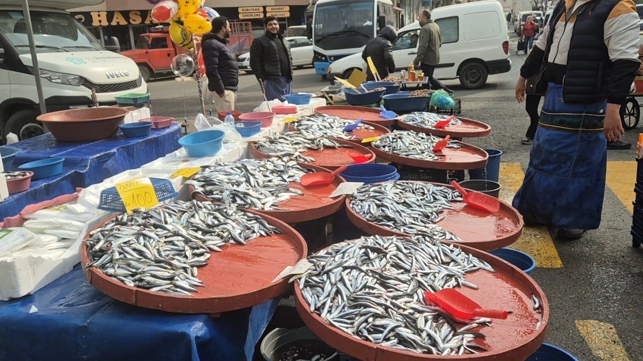 Foto - Hamsi çakıldı! Fiyatı gören tezgaha koştu
