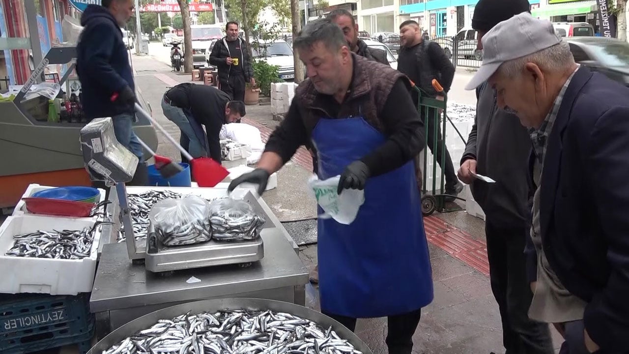Foto - Hamsi izdihamı! Balıkçı öyle bir fiyat açıkladı ki…