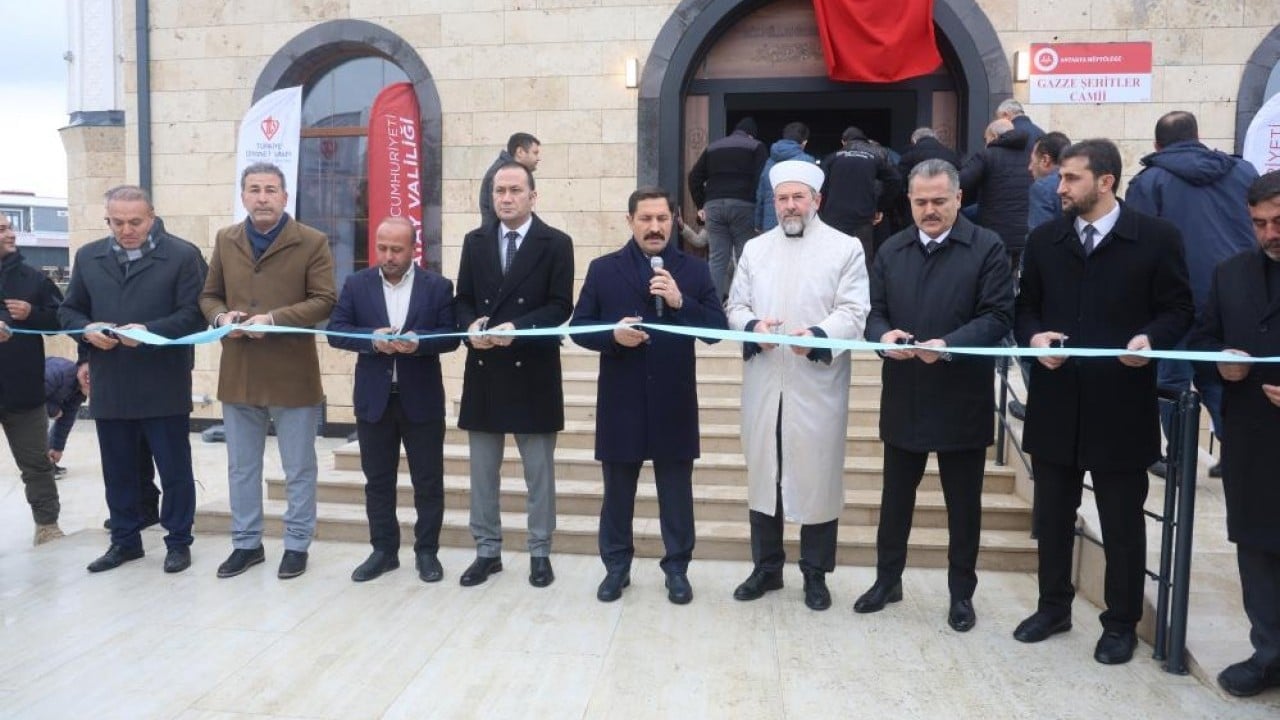 Foto - Hatay’da deprem sonrası 118. cami ibadete açıldı