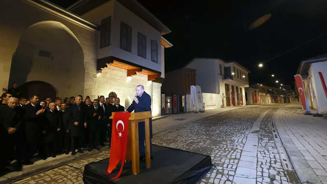 Foto - Hatay'daki Kurtuluş Caddesi'nde tarihi anlar: Başkan Erdoğan butona bastı