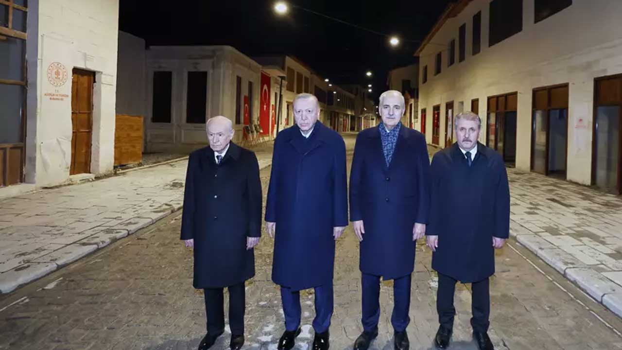 Foto - Hatay'daki Kurtuluş Caddesi'nde tarihi anlar: Başkan Erdoğan butona bastı