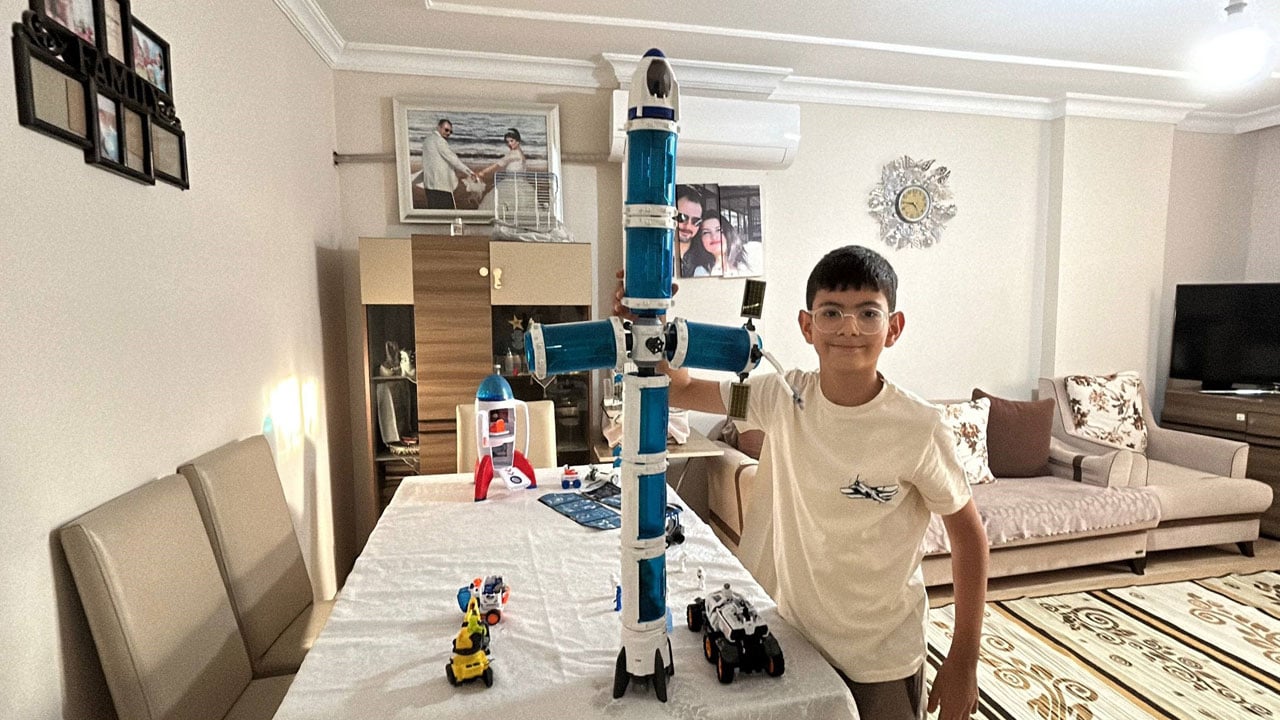 Foto - Hataylı Ümit dünyayı hayran bıraktı! Mars’ta koloni kuracak sistemi tasarladı