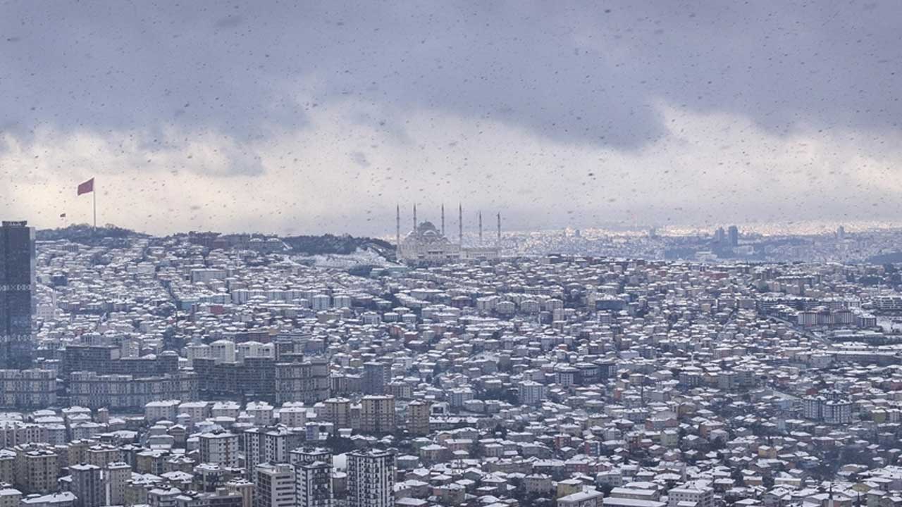 Foto - Hava bir anda değişecek! İstanbul'da kar, fırtına ve sağanak geliyor