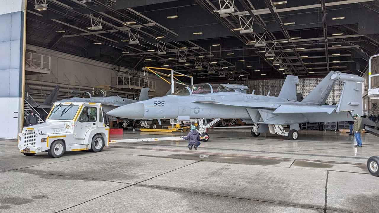 Foto - Hava savunma ve radarları bozan katil savaş uçağı EA-18G Growler: Eli kolunu sallaya sallaya ülkeye sızdı