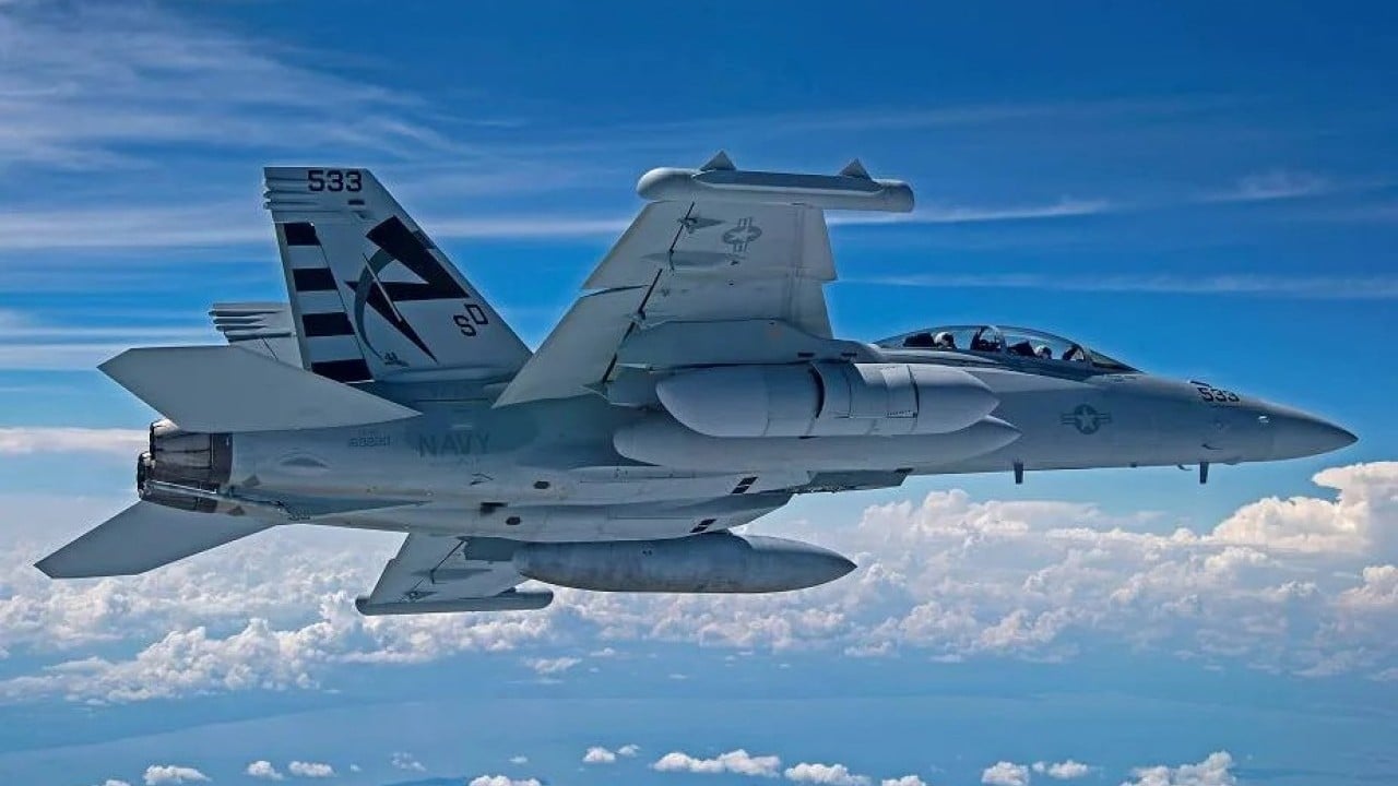 Foto - Hava savunma ve radarları bozan katil savaş uçağı EA-18G Growler: Eli kolunu sallaya sallaya ülkeye sızdı