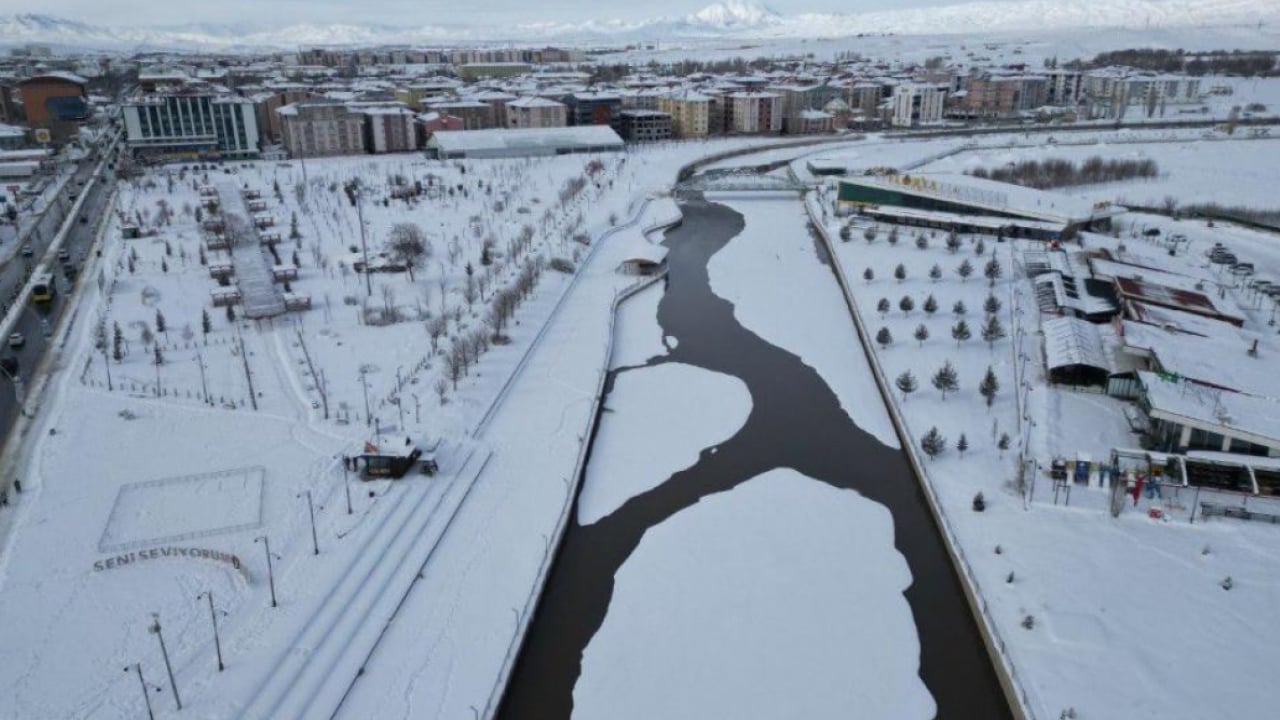 Foto - Hava sıcaklıkları arttı! Ağrı’da kar sonrası güzel görüntüler
