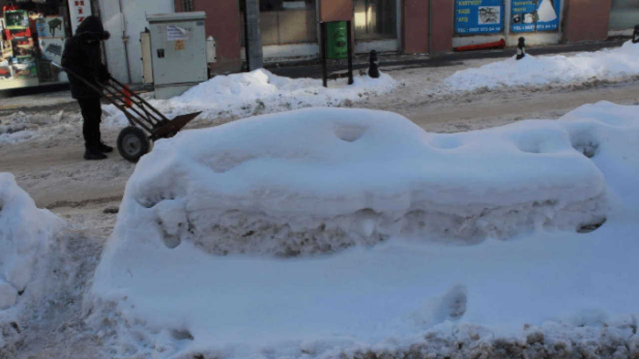Foto - Hava sıfırın altında 23 derece! O ilimizde hayat resmen durdu