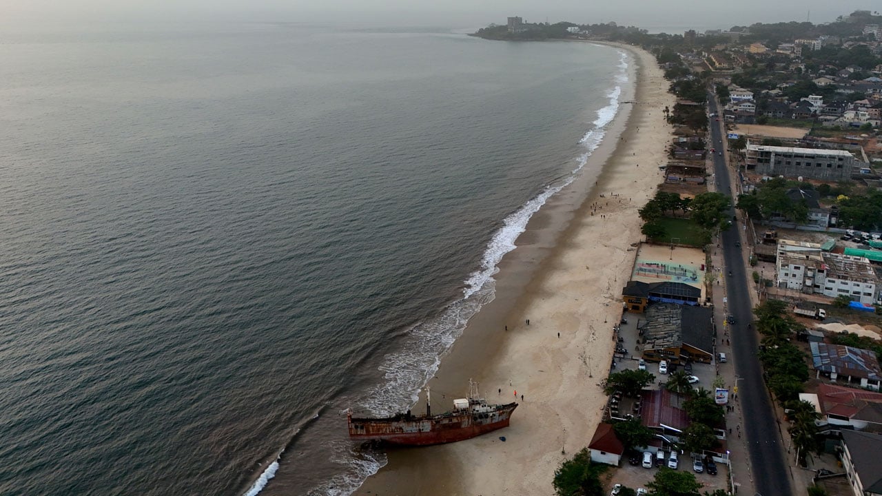 Foto - Havadan görüntülendi! Batı Afrika’da gizli cennet