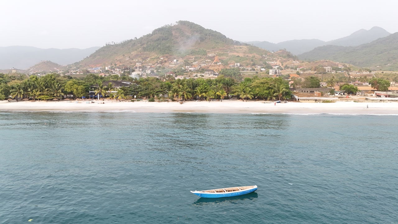Foto - Havadan görüntülendi! Batı Afrika’da gizli cennet