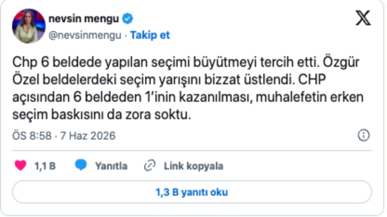 Foto - Havalı havalı konuşuyordu! Son gelişme, CHP amigosu Nevşin Mengü’nün hayallerini yıktı