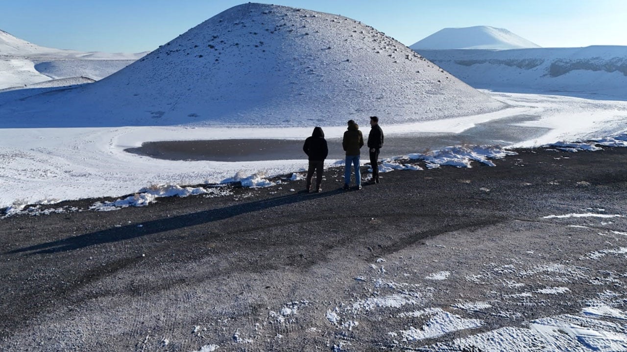 Foto - Hayran kalmamak elde değil! Meke Gölü'nde nefes kesen manzara