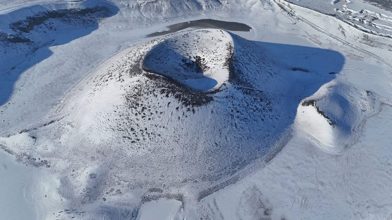 Foto - Hayran kalmamak elde değil! Meke Gölü'nde nefes kesen manzara