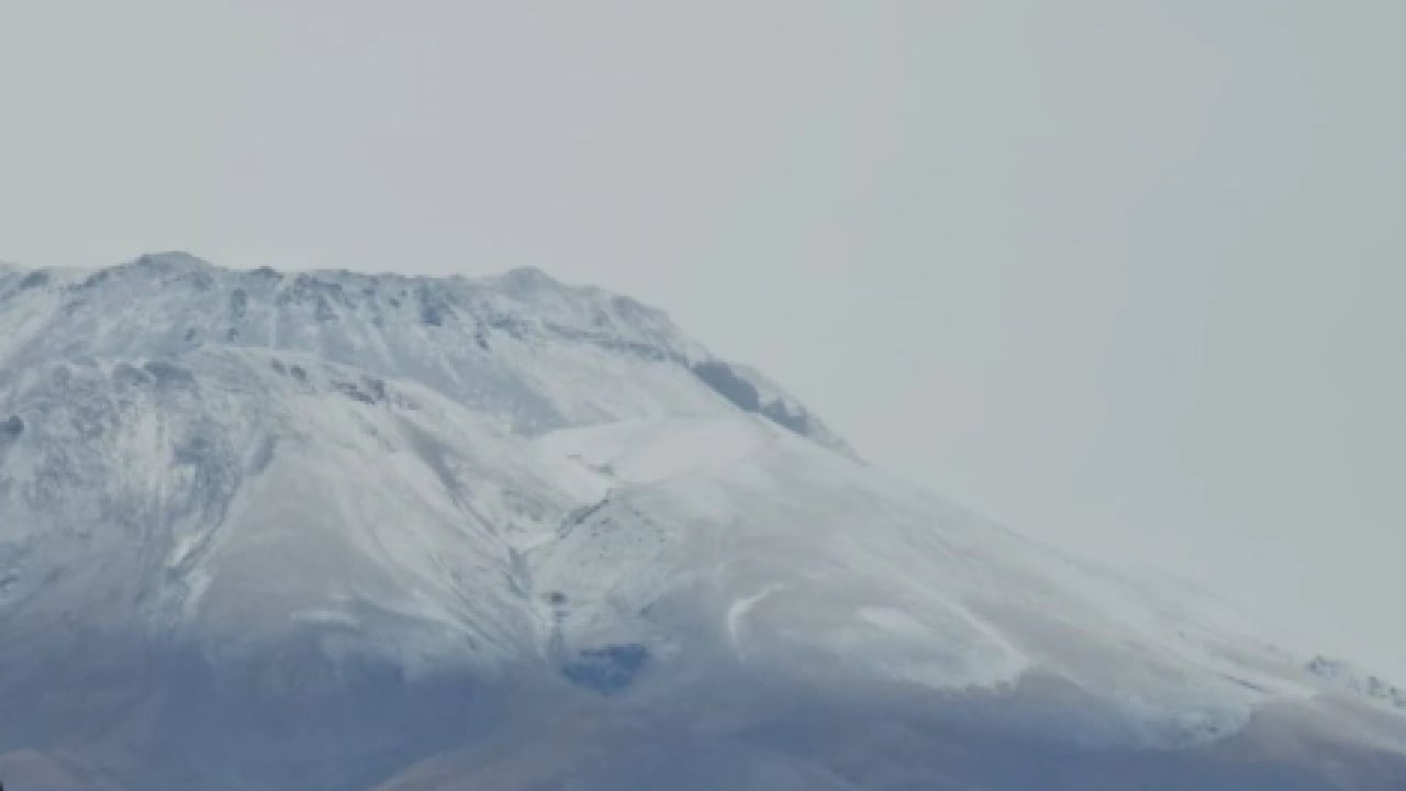 Foto - Haziran ayında Süphan Dağı’nda kar sürprizi