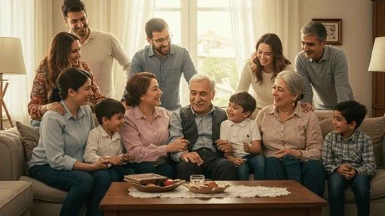 Foto - Hedef nesillerin geleceğini güvence altına almak Aile ve nüfus yapısına yakın mercek