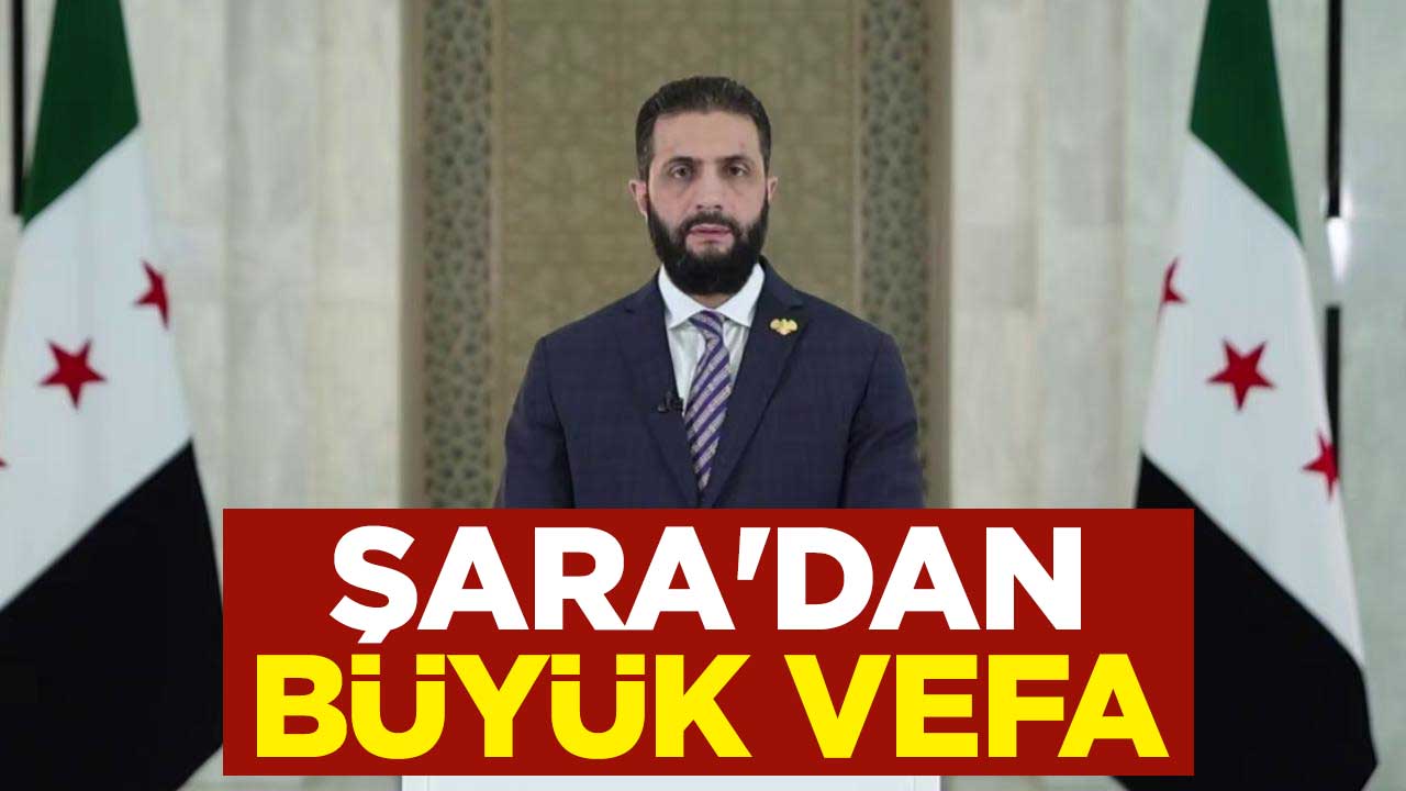 Helal olsun! Suriye Cumhurbaşkanı Şara'dan Katar'a büyük vefa 
