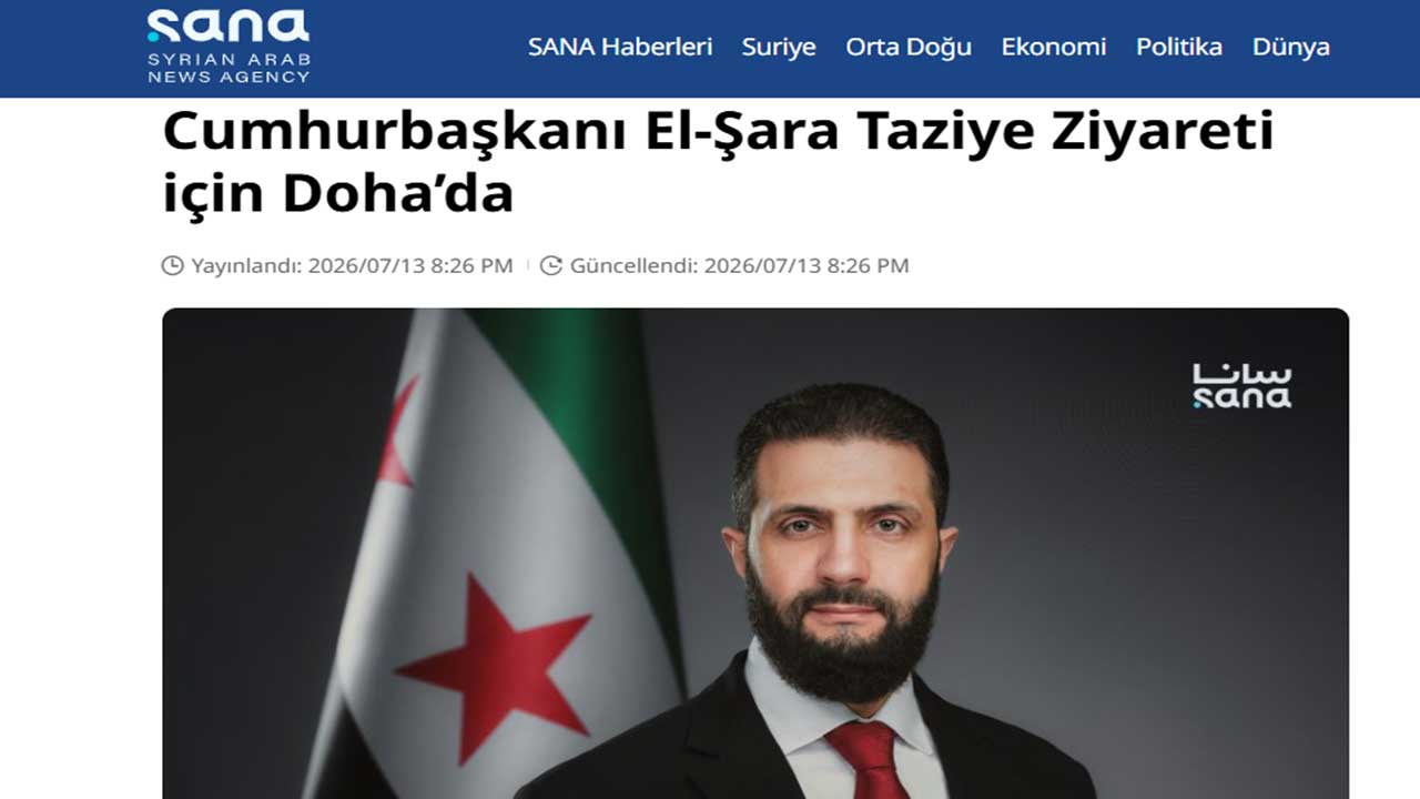 Foto - Helal olsun! Suriye Cumhurbaşkanı Şara'dan Katar'a büyük vefa 