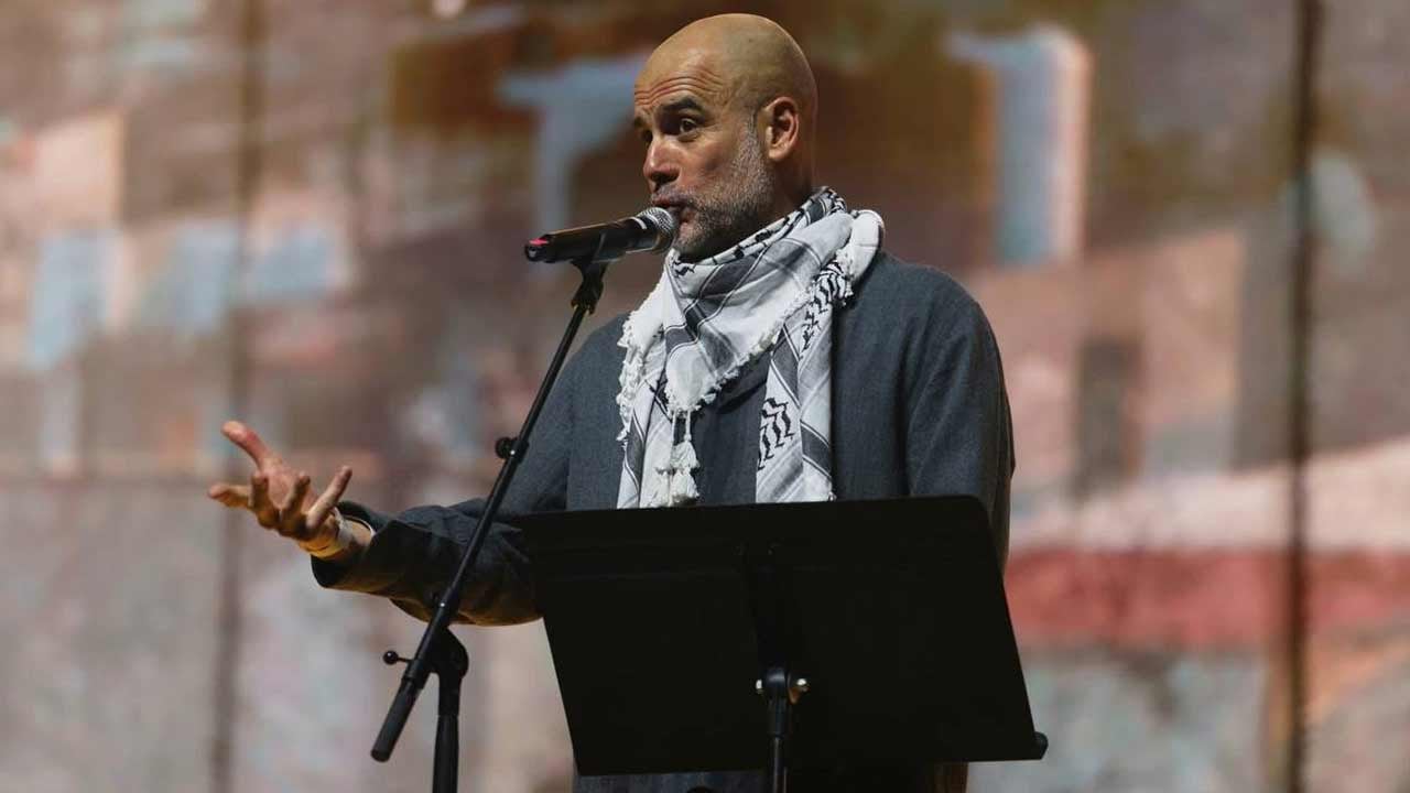 Foto - Helal sana Guardiola! Siyonist artıklarına tokat gibi cevap