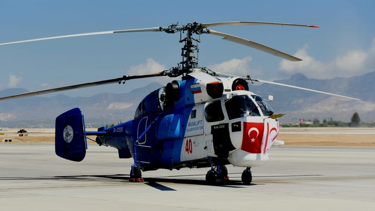 Helikopter törenle teslim edildi: Yavru Vatan'a yeşil vatan desteği