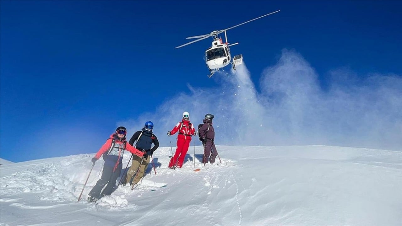 Foto - Heliski sezonu tamamlandı! Kaçkar Dağları'nda büyük heyecan sona erdi
