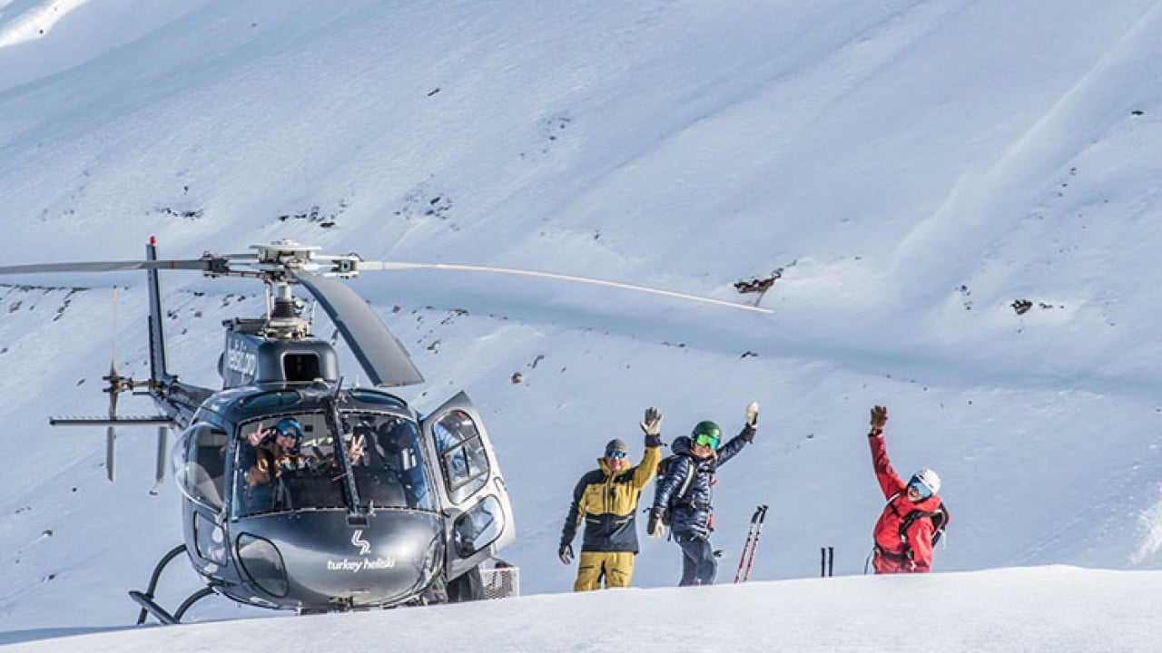 Heliski sezonu tamamlandı! Kaçkar Dağları'nda büyük heyecan sona erdi