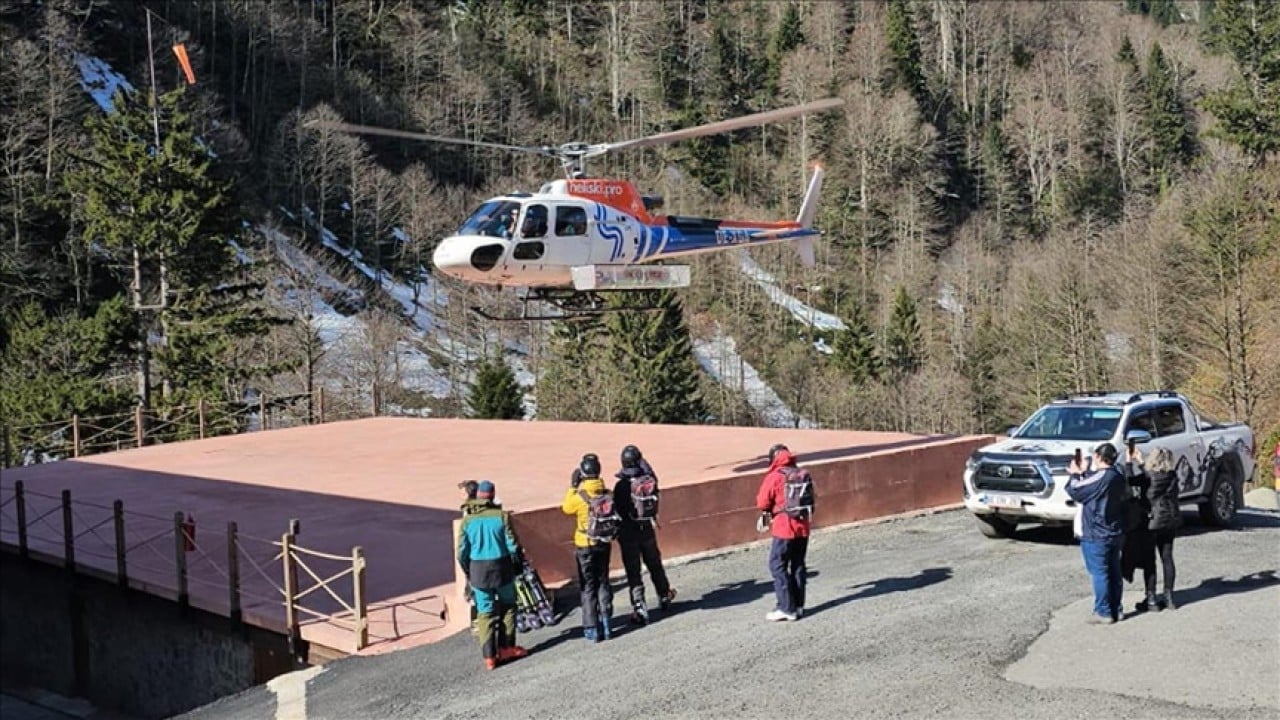 Foto - Heliski sezonu tamamlandı! Kaçkar Dağları'nda büyük heyecan sona erdi