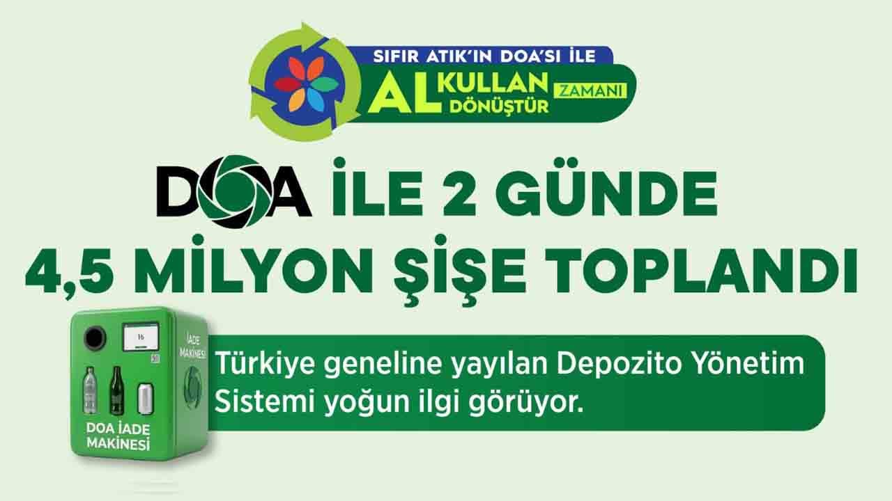 Foto - Hem çevreyi koru hem de kazan: 2 günde milyonlarca ambalaj toplandı