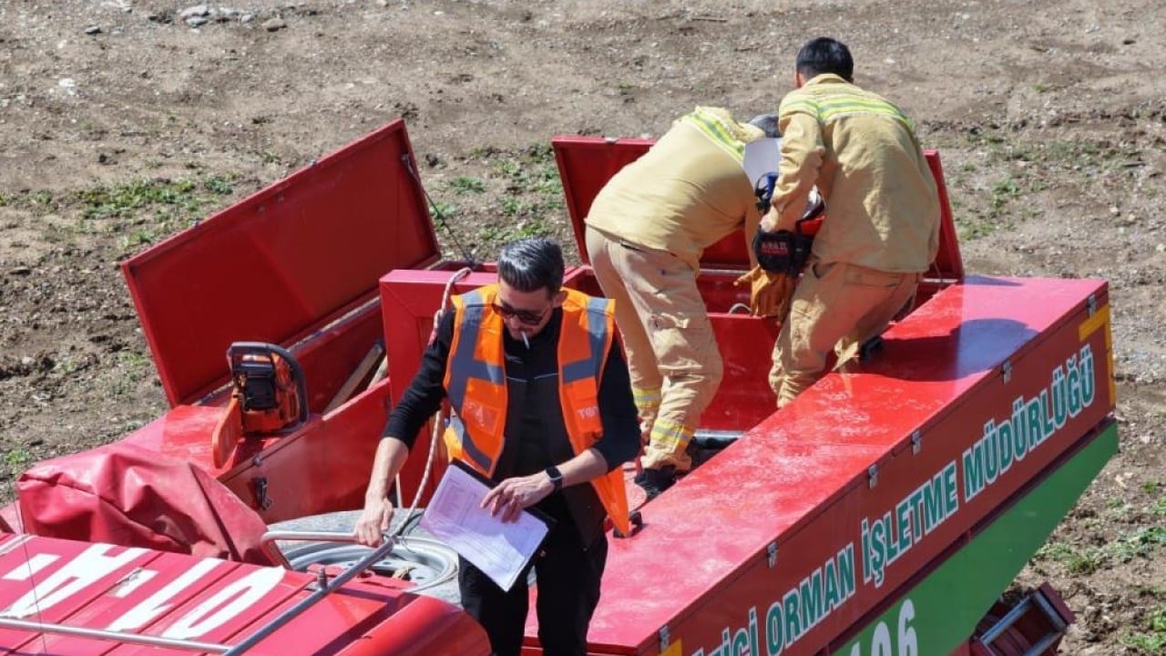 Foto - Hem kendileriyle hem zamanla yarıştılar Ateş savaşçılarının TOY'u nefes kesti