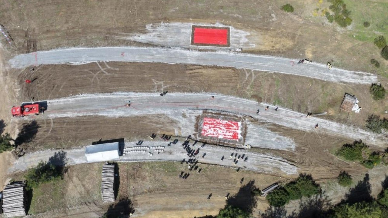 Foto - Hem kendileriyle hem zamanla yarıştılar Ateş savaşçılarının TOY'u nefes kesti