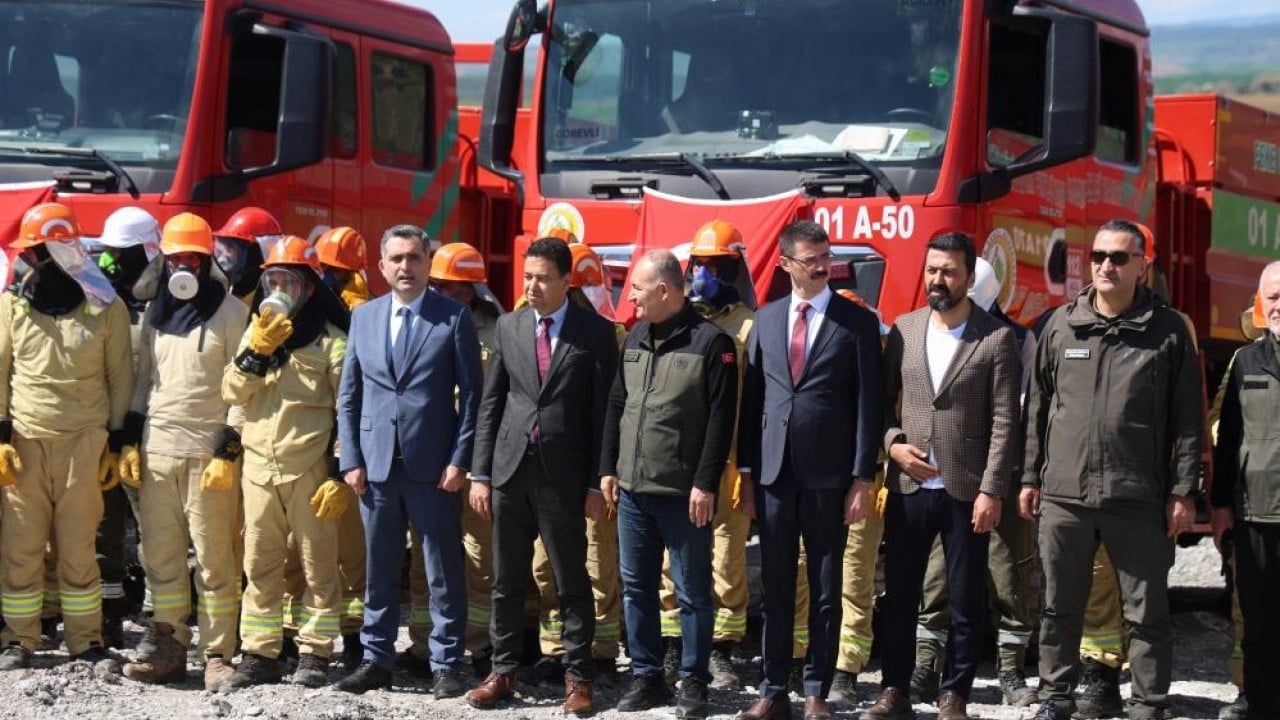 Foto - Hem kendileriyle hem zamanla yarıştılar Ateş savaşçılarının TOY'u nefes kesti