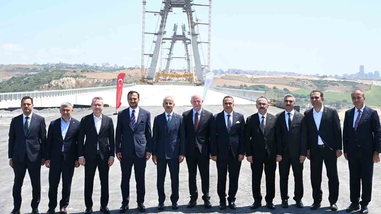 Foto - Hem zamandan hem yakıttan tasarruf: Kuzey Marmara Otoyolu’na son mühür vuruluyor