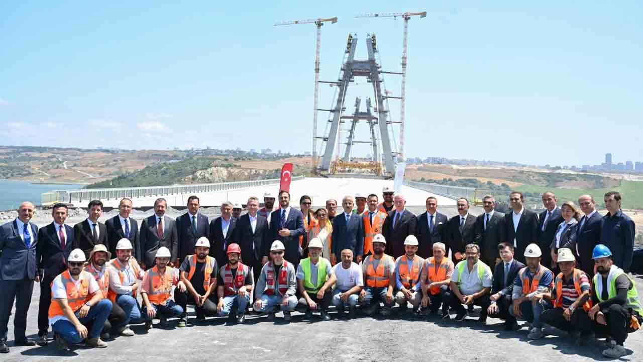 Foto - Hem zamandan hem yakıttan tasarruf: Kuzey Marmara Otoyolu’na son mühür vuruluyor
