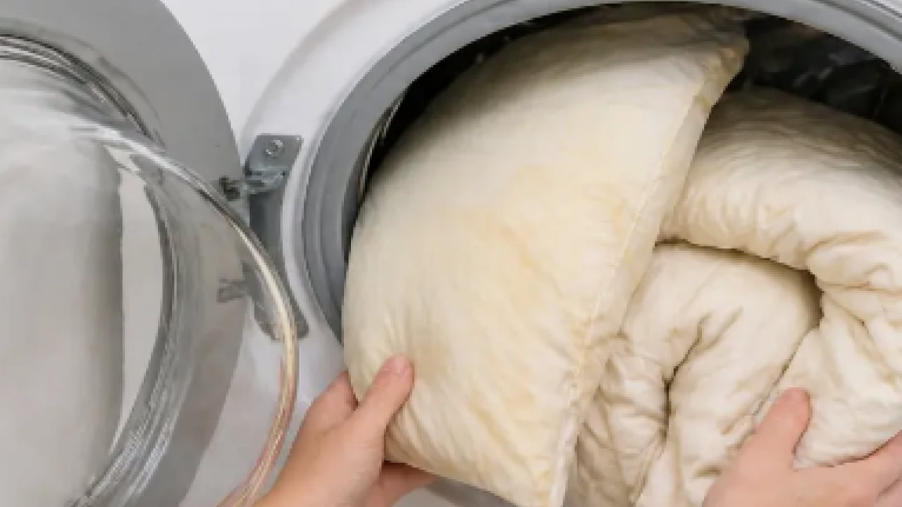 Foto - Her yerden leke fışkırmaya başlarsa şayet... Yorgandaki sarı lekelerin tek çözümü...