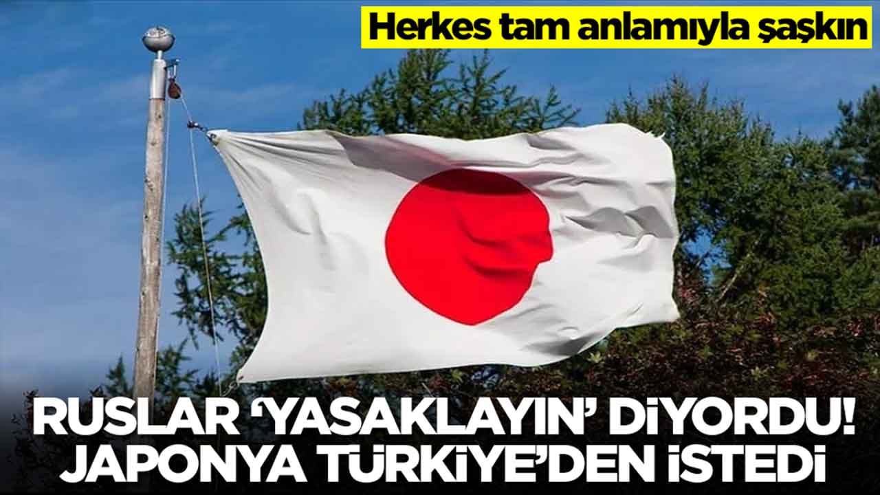 Herkes tam anlamıyla şaşkın: Ruslar 'yasaklayın' diyordu, Japonya Türkiye'den istemeye başladı