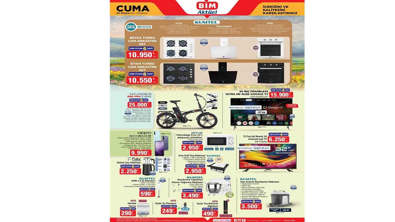 Foto - Herkesin beklediği ürün BİM'de! İşte bu haftanın aktüel ürünleri