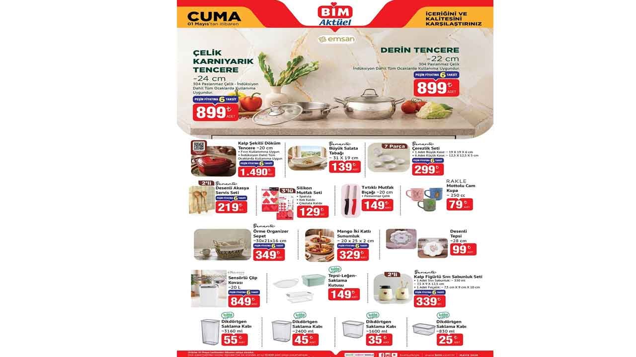 Foto - Herkesin beklediği ürün BİM'de! İşte bu haftanın aktüel ürünleri