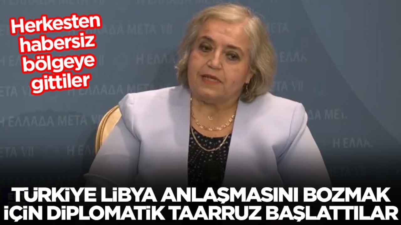 Herkesten habersiz bölgeye gittiler: Türkiye Libya anlaşmasını bozmak için diplomatik taarruz başlattılar