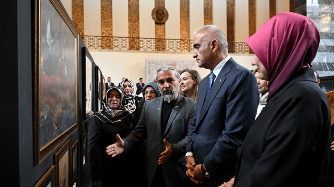 Foto - Hilalin ışığında Gazze! TBMM'de Gazze konulu sanat sergisi