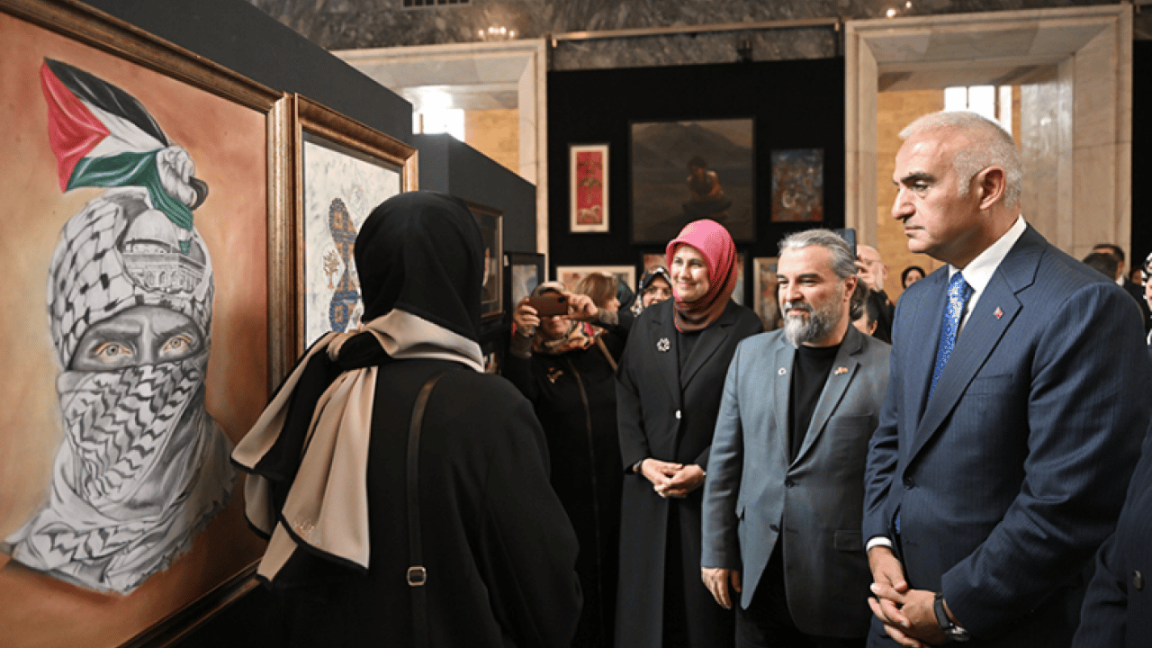 Foto - Hilalin ışığında Gazze! TBMM'de Gazze konulu sanat sergisi